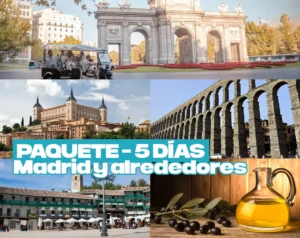 Madrid y alrededores – 5 días HORIZONTAL