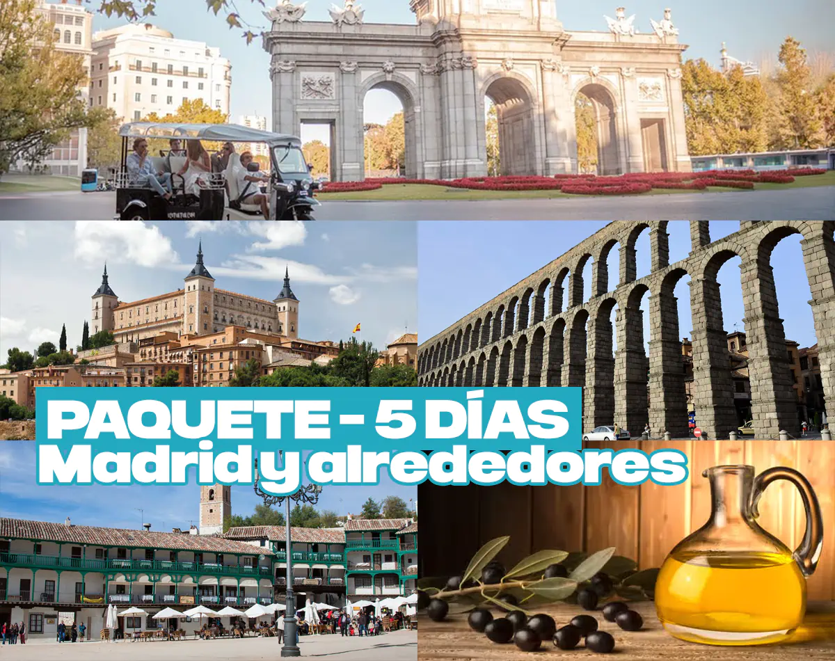 Madrid y alrededores - 5 días HORIZONTAL