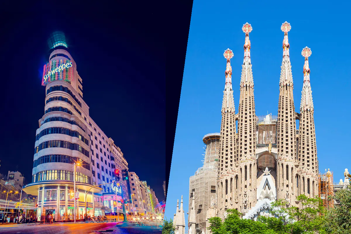 Madrid + Barcelona - 5 días