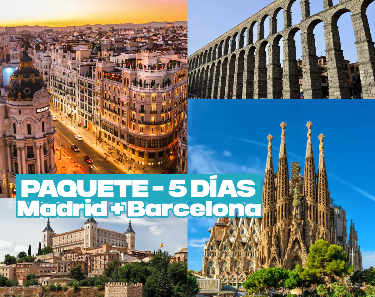Madrid + Barcelona - 5 días