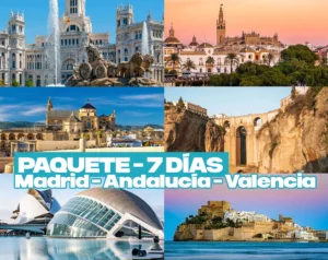 Madrid + Sevilla + Valencia · 7 días