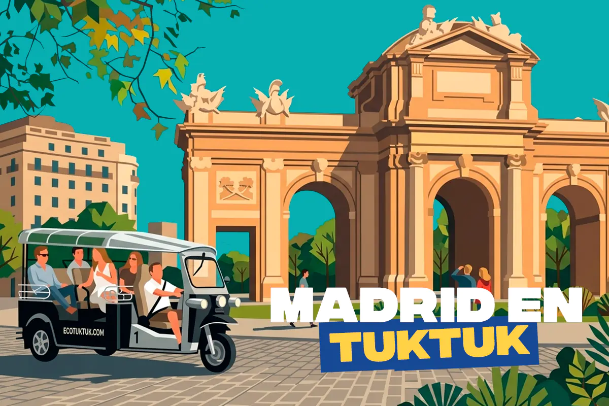 Tuk Tuk en Madrid